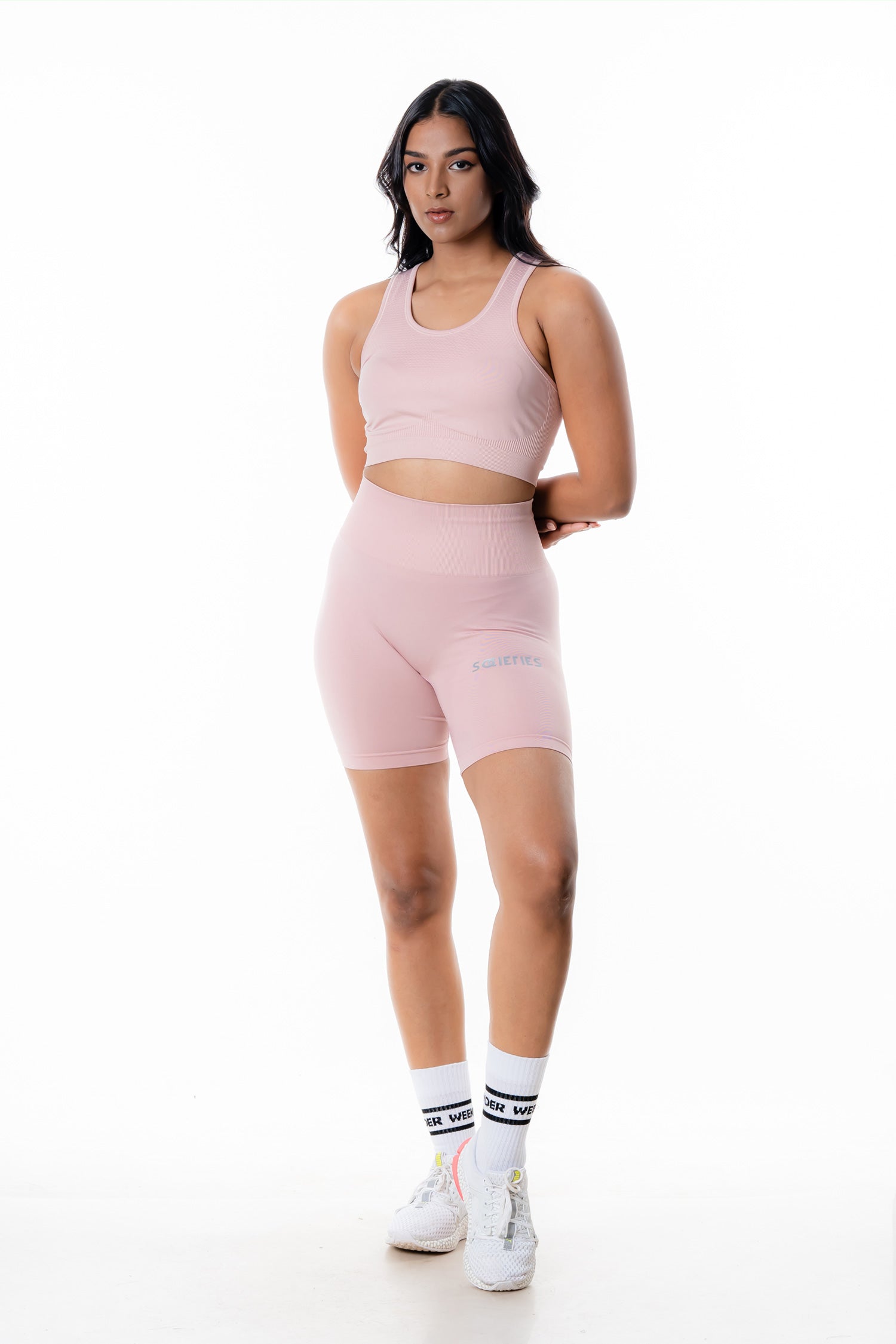 AirSeam Seamless Mini Biker Short - Retro Rose