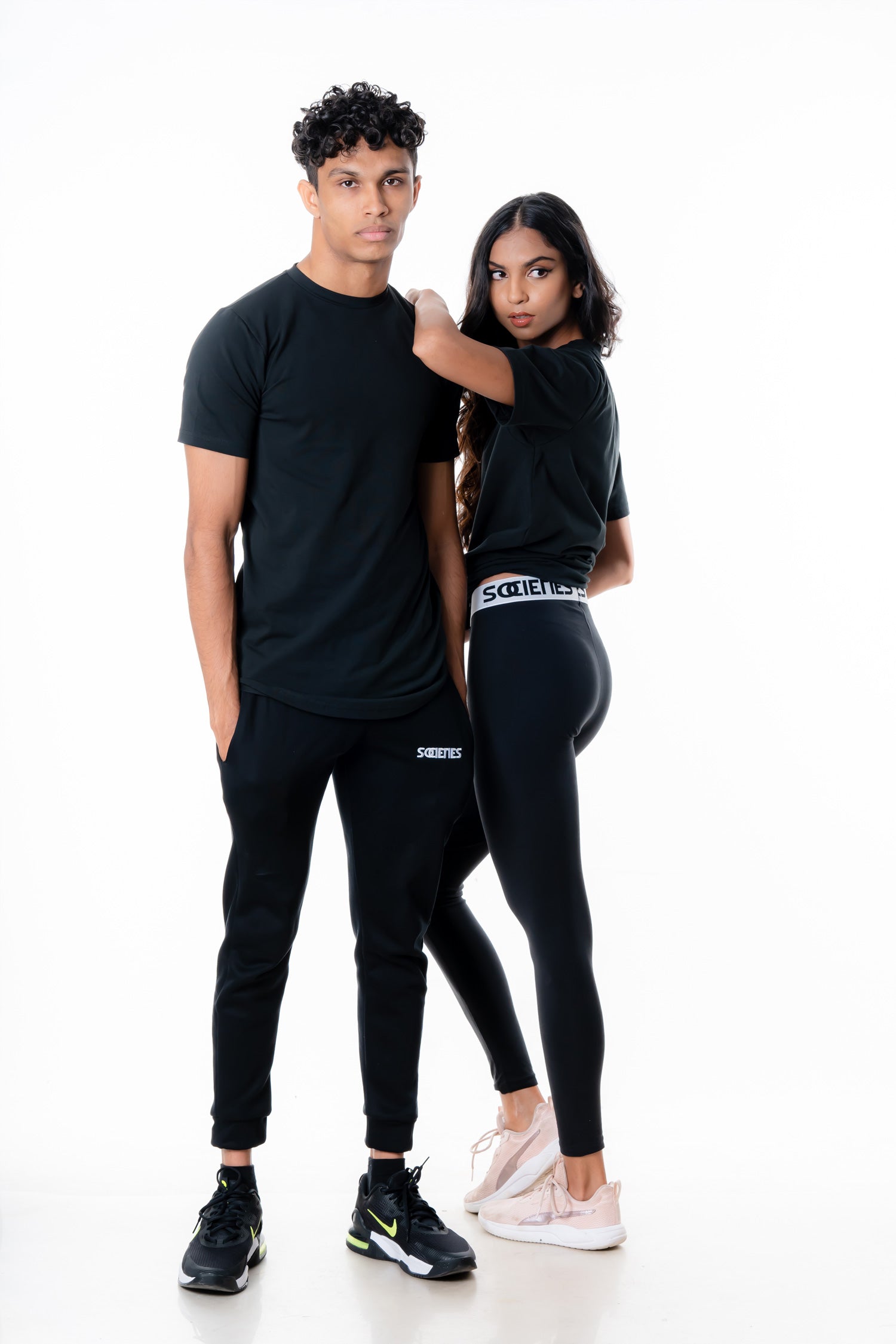 Curved Black T-Shirt | Societies Clothing Sri Lanka | Activewear | Gym Clothes | Gym Wear | Gym  T-Shirt